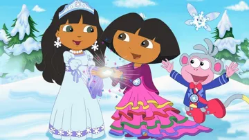 Dora Saves the Snow Princess screen shot game playing